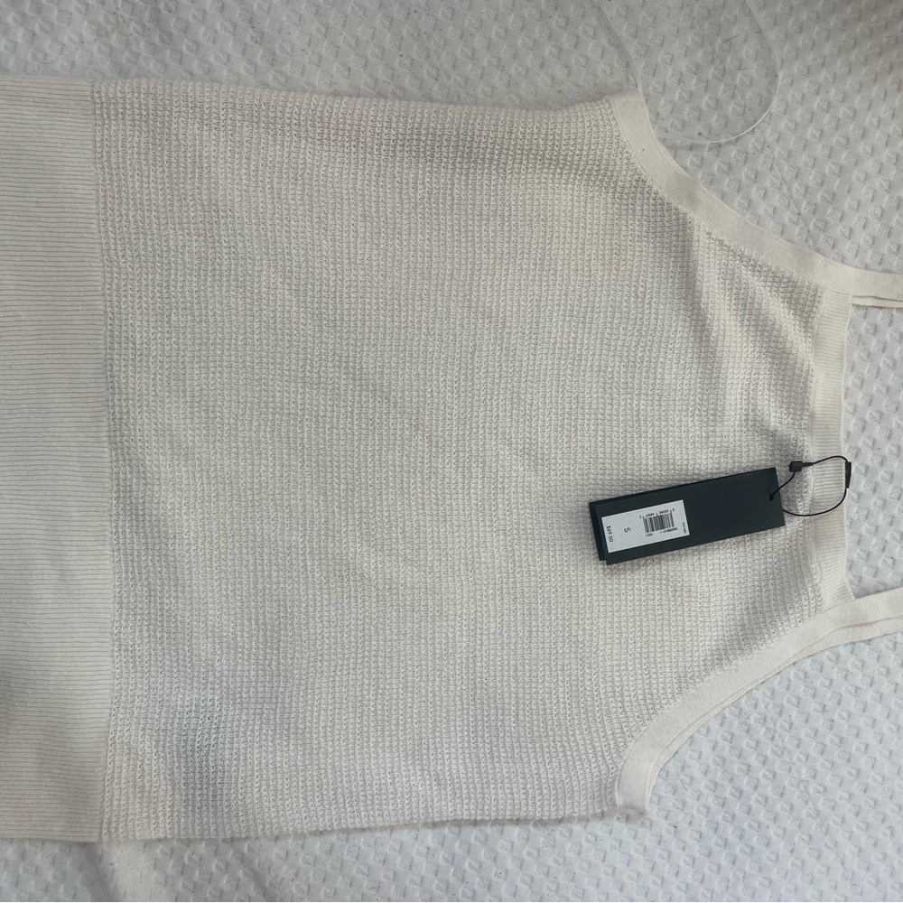 Banana Republic Cream Knit Tank Top